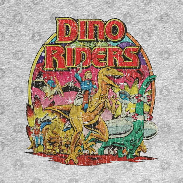 Dino-Riders The Adventure Begins 1988 by JCD666